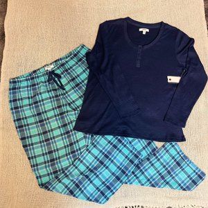 Sonoma Pant and Long-sleeved Shirt Sleepwear